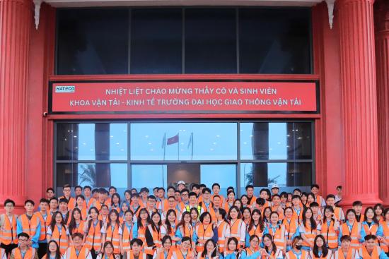Nhiệt liệt chào mừng quý thầy cô và sinh viên khoa vận tải kinh tế trường Đại học Giao thông vận tải