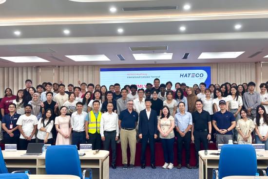 Cảng Hateco đón tiếp Đoàn sinh viên NTU Và VinUni - Ươm mầm thế hệ trẻ ngành Cảng biển Và Logistics tương lai!